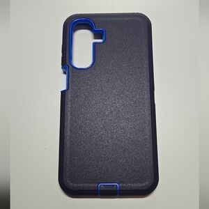 Samsung Galaxy A16 Phone Case. Black And Blue